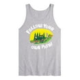 thumbnail image 1 of Pete The Cat - Follow Your Own Path - Men's Jersey Tank Top, 1 of 4