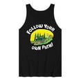 thumbnail image 1 of Pete The Cat - Follow Your Own Path - Men's Jersey Tank Top, 1 of 5