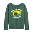 thumbnail image 1 of Pete The Cat - Follow Your Own Path - Women's Lightweight French Terry Long Sleeve Shirt, 1 of 6