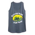 thumbnail image 1 of Pete The Cat - Follow Your Own Path - Women's Racerback Tank Top, 1 of 6