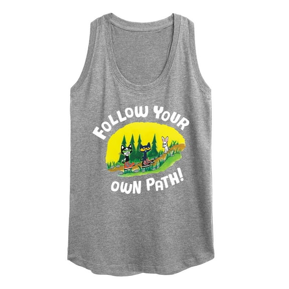 Pete The Cat - Follow Your Own Path - Women's Racerback Tank Top