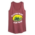 thumbnail image 1 of Pete The Cat - Follow Your Own Path - Women's Racerback Tank Top, 1 of 6