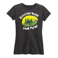 thumbnail image 1 of Pete The Cat - Follow Your Own Path - Women's Short Sleeve Graphic T-Shirt, 1 of 6