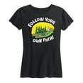 thumbnail image 1 of Pete The Cat - Follow Your Own Path - Women's Short Sleeve Graphic T-Shirt, 1 of 6
