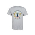 thumbnail image 1 of Pete The Cat - Food Groups Adult - Men's Short Sleeve Graphic T-Shirt, 1 of 5