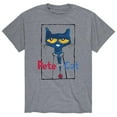 thumbnail image 1 of Pete The Cat - Framed W Button - Men's Short Sleeve Graphic T-Shirt, 1 of 5