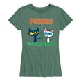 thumbnail image 1 of Pete The Cat - Friend Are Good Luck - Women's Short Sleeve Graphic T-Shirt, 1 of 5
