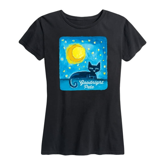 Pete The Cat - Goodnight Pete - Women's Short Sleeve Graphic T-Shirt