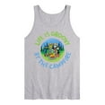 thumbnail image 1 of Pete The Cat - Groovy By The Campfire - Men's Jersey Tank Top, 1 of 4