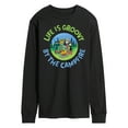 thumbnail image 1 of Pete The Cat - Groovy By The Campfire - Men's Long Sleeve T-Shirt, 1 of 6