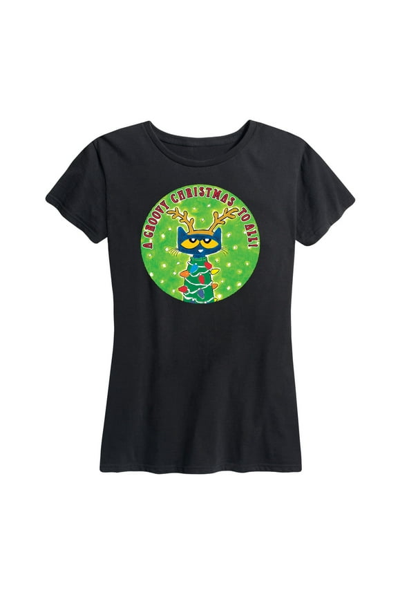 - Groovy Christmas - Women's Short Sleeve Graphic T-Shirt