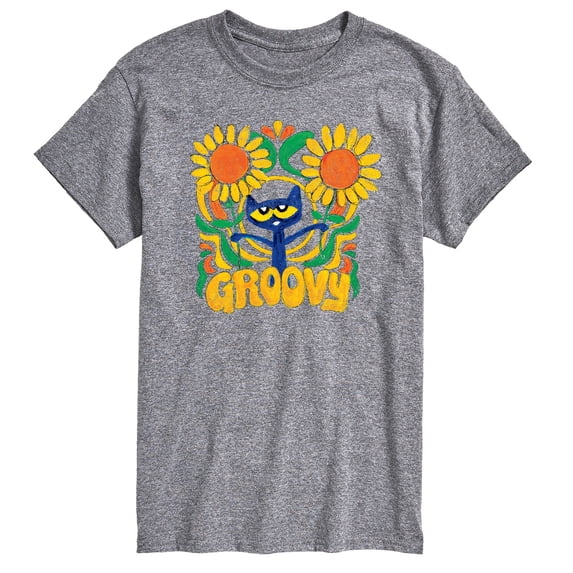 Pete The Cat - Groovy Frame - Men's Short Sleeve Graphic T-Shirt