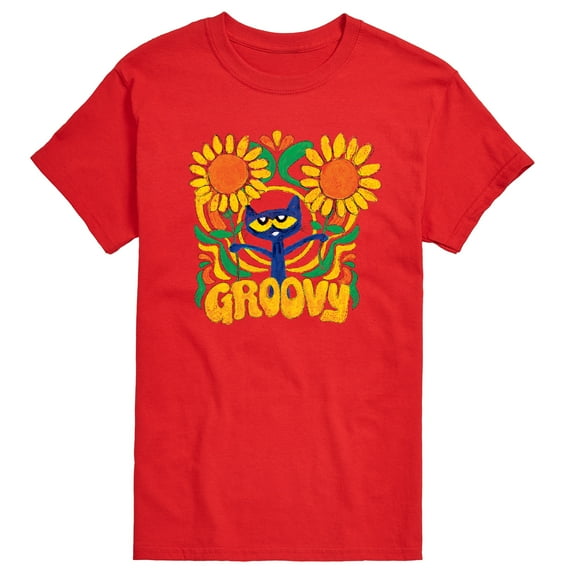 Pete The Cat - Groovy Frame - Men's Short Sleeve Graphic T-Shirt
