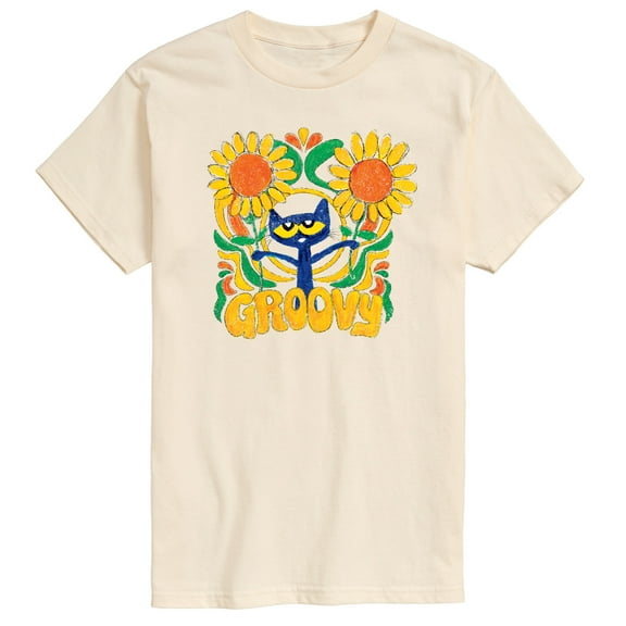 Pete The Cat - Groovy Frame - Men's Short Sleeve Graphic T-Shirt