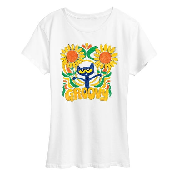 Pete The Cat - Groovy Frame - Women's Short Sleeve Graphic T-Shirt