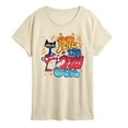 thumbnail image 1 of Pete The Cat - Groovy Poster  - Women's Short Sleeve Graphic T-Shirt, 1 of 6