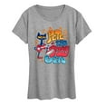 thumbnail image 1 of Pete The Cat - Groovy Poster  - Women's Short Sleeve Graphic T-Shirt, 1 of 6