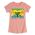 thumbnail image 1 of Pete The Cat - Groovy To Create - Toddler And Youth Girls Short Sleeve Graphic T-Shirt, 1 of 6