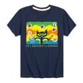 thumbnail image 1 of Pete The Cat - Groovy To Create - Toddler And Youth Short Sleeve Graphic T-Shirt, 1 of 6