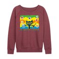 thumbnail image 1 of Pete The Cat - Groovy To Create - Women's Lightweight French Terry Long Sleeve Shirt, 1 of 6