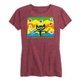 thumbnail image 1 of Pete The Cat - Groovy To Create - Women's Short Sleeve Graphic T-Shirt, 1 of 6