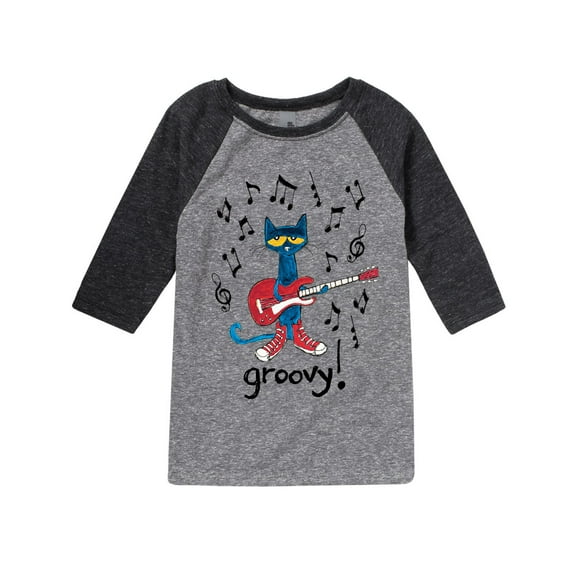 Pete The Cat - Groovy - Youth Raglan