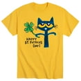 thumbnail image 1 of Pete The Cat - Happy St. Patricks Day - Men's Short Sleeve Graphic T-Shirt, 1 of 5