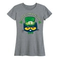 thumbnail image 1 of Pete The Cat - Happy St. Patricks Day Pete Face - Women's Short Sleeve Graphic T-Shirt, 1 of 5