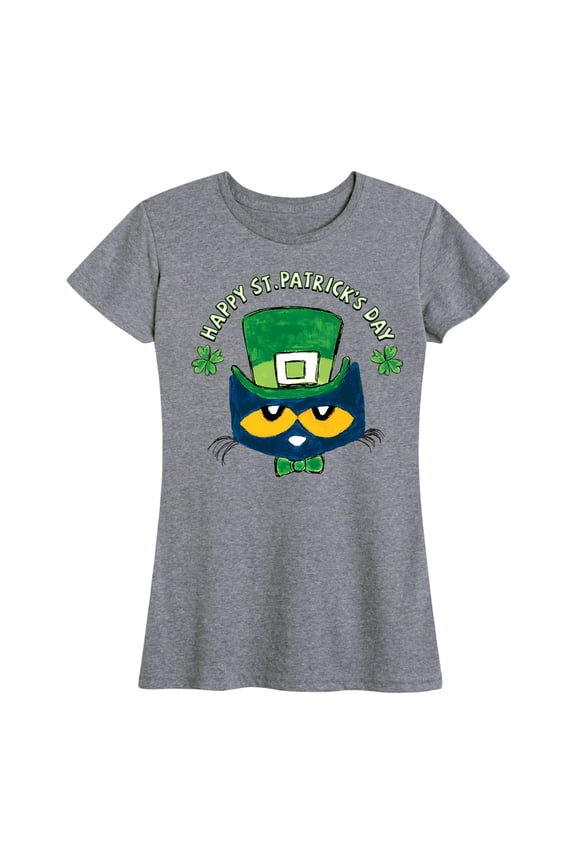 - Happy St. Patricks Day Pete Face - Women's Short Sleeve Graphic T-Shirt