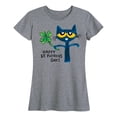 thumbnail image 1 of Pete The Cat - Happy St. Patricks Day - Women's Short Sleeve Graphic T-Shirt, 1 of 5