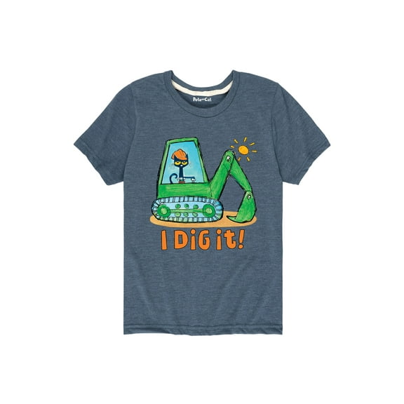 Pete The Cat - I Dig It - Toddler Short Sleeve Graphic T-Shirt