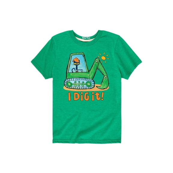 Pete The Cat - I Dig It - Toddler Short Sleeve Graphic T-Shirt