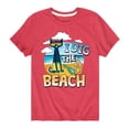 thumbnail image 1 of Pete The Cat - I Dig The Beach - Toddler And Youth Short Sleeve Graphic, 1 of 6