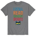 thumbnail image 1 of Pete The Cat - I Still Read Books - Men's Short Sleeve Graphic T-Shirt, 1 of 5