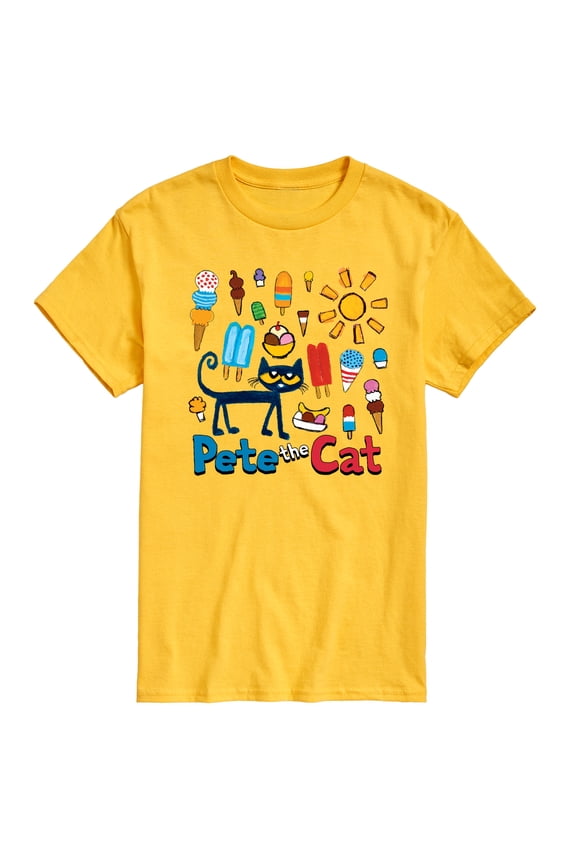 - Ice Cream Grid - Men's Short Sleeve Graphic T-Shirt