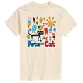 thumbnail image 1 of Pete The Cat - Ice Cream Grid - Men's Short Sleeve Graphic T-Shirt, 1 of 5
