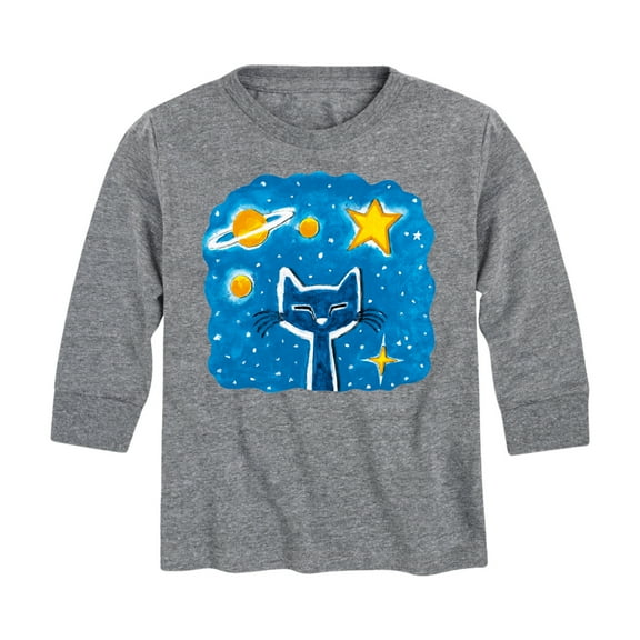 Pete The Cat - Imagination Space Dream - Toddler And Youth Long Sleeve Graphic T-Shirt