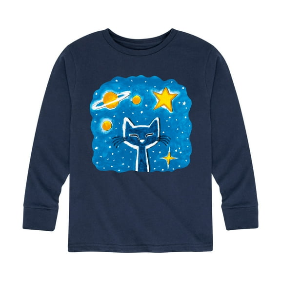 Pete The Cat - Imagination Space Dream - Toddler And Youth Long Sleeve Graphic T-Shirt