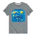 thumbnail image 1 of Pete The Cat - Imagination Space Dream - Toddler And Youth Short Sleeve Graphic T-Shirt, 1 of 6