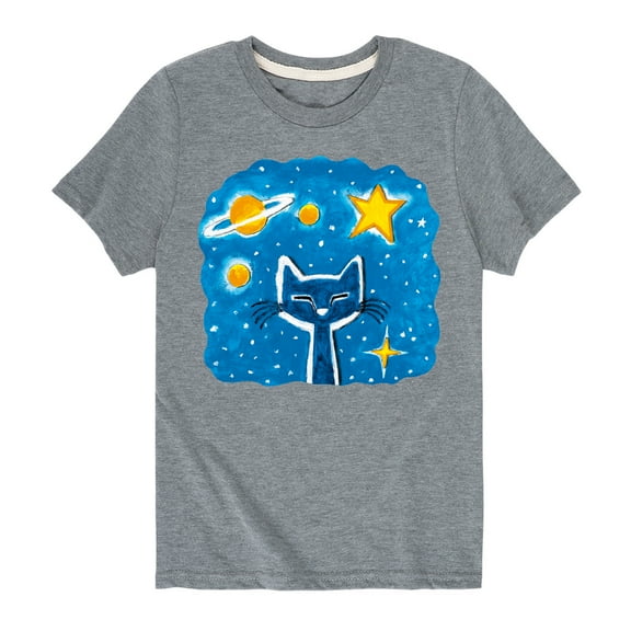 Pete The Cat - Imagination Space Dream - Toddler And Youth Short Sleeve Graphic T-Shirt