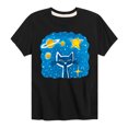 thumbnail image 1 of Pete The Cat - Imagination Space Dream - Toddler And Youth Short Sleeve Graphic T-Shirt, 1 of 6