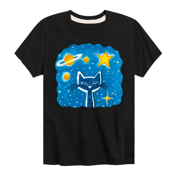 Pete The Cat - Imagination Space Dream - Toddler And Youth Short Sleeve Graphic T-Shirt