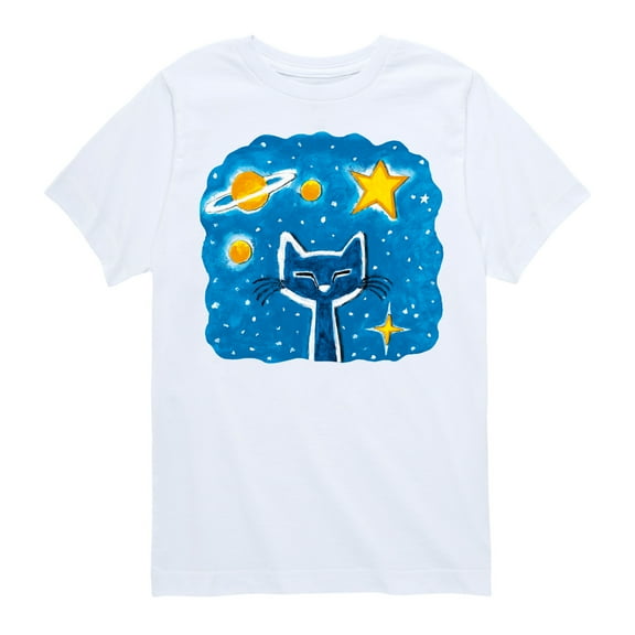 Pete The Cat - Imagination Space Dream - Toddler And Youth Short Sleeve Graphic T-Shirt