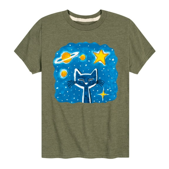 Pete The Cat - Imagination Space Dream - Toddler And Youth Short Sleeve Graphic T-Shirt