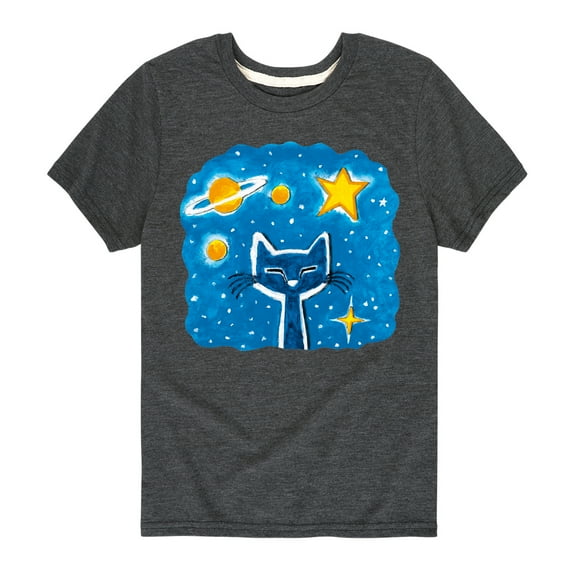 Pete The Cat - Imagination Space Dream - Toddler And Youth Short Sleeve Graphic T-Shirt