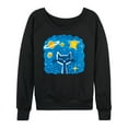 thumbnail image 1 of Pete The Cat - Imagination Space Dream - Women's Lightweight French Terry Long Sleeve Shirt, 1 of 6