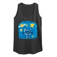 thumbnail image 1 of Pete The Cat - Imagination Space Dream - Women's Racerback Tank Top, 1 of 6