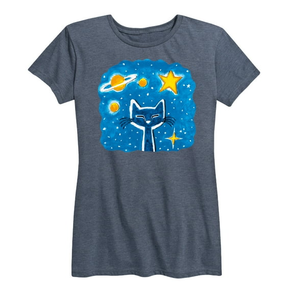 Pete The Cat - Imagination Space Dream - Women's Short Sleeve Graphic T-Shirt