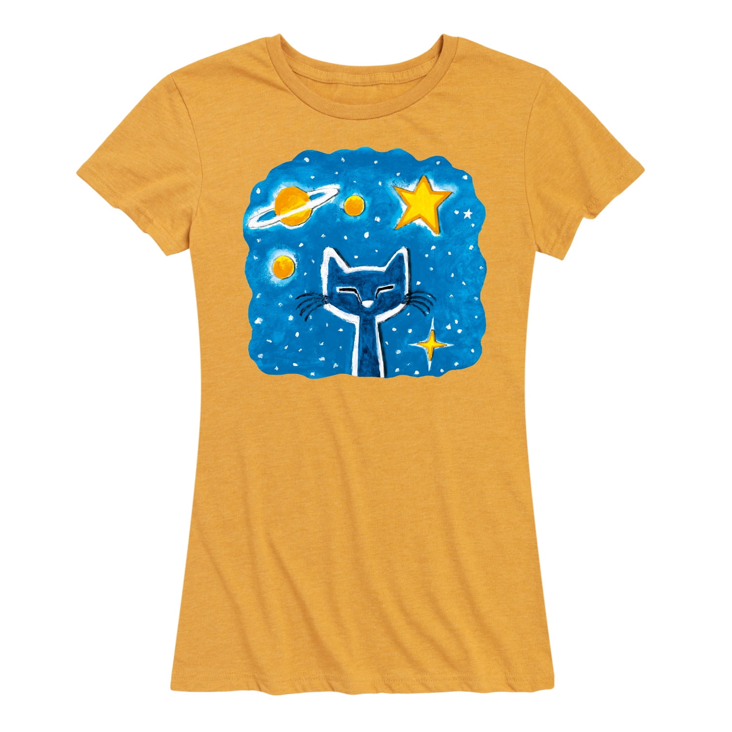 Pete The Cat Imagination Space Dream Women's Short Sleeve Graphic T