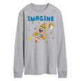 thumbnail image 1 of Pete The Cat - Imagine Space Rocket - Men's Long Sleeve T-Shirt, 1 of 6